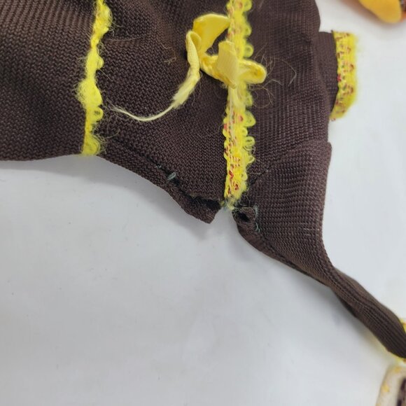 Vintage Lot Of Barbie Doll Mixed Doll Clothes Bags Dress Top Shorts Skirt70-80s - Picture 7 of 11